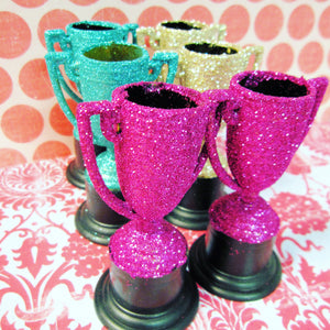 Glittered Party Favors