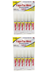 Fabri-Tac Glue Mini 12 pack