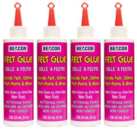 Beacon Felt Glue 8oz (4 or 6 pack)